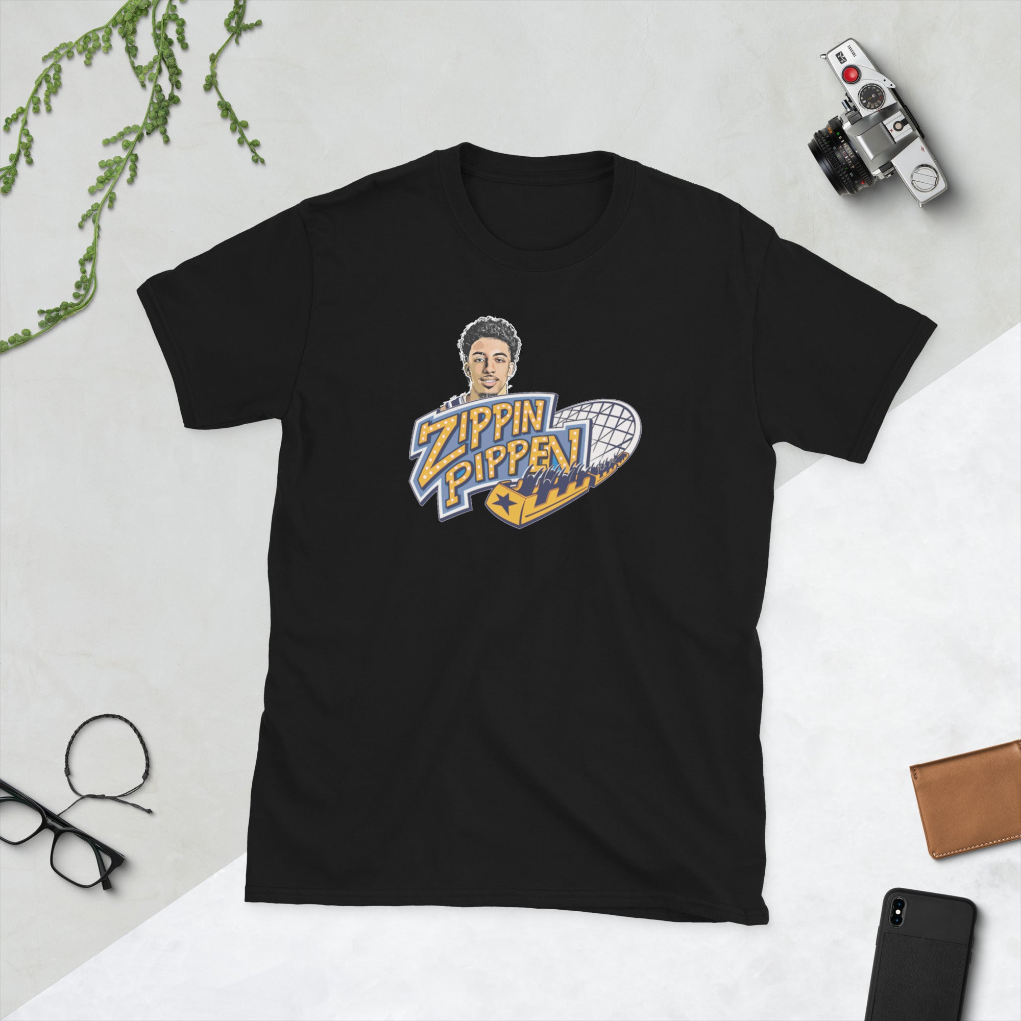 The Zippin' Pippen Short-Sleeve Unisex T-Shirt – Asylum Tees