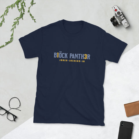 The Block Panther Short-Sleeve Unisex T-Shirt